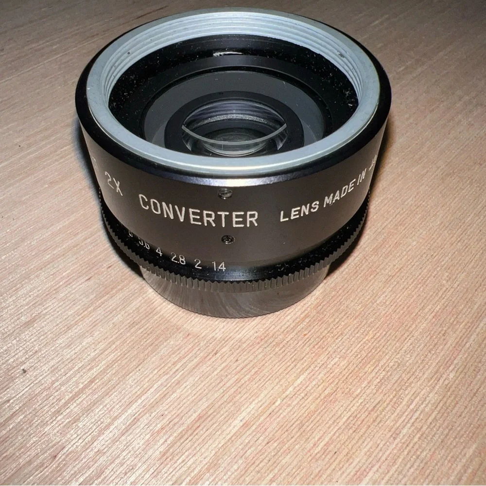 Vintage Sears 2X Auto Tele Converter Lens for SLR Cameras 7342 Great Condition!